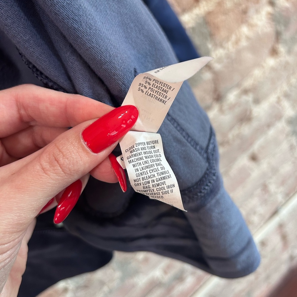 Offline by Aerie Velvet Blue Women's Jacket - Picture 3 of 5